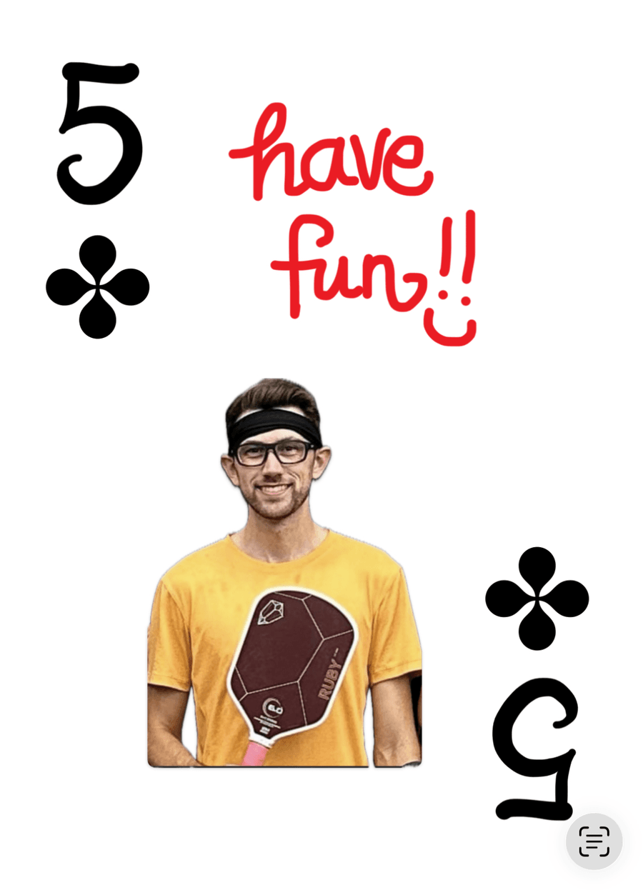 Pickle Playbook original prototype draft card